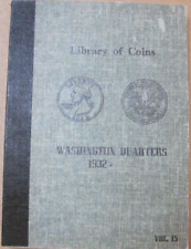 USED LIBRARY OF COINS WASHINGTON QUARTER ALBUM 1932- VOL 15 EMPTY NO COINS