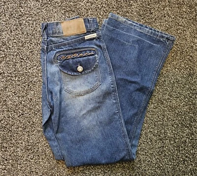 Girls Y2k Calvin Kline Flare Jeans sz 12 - Image 1 of 4