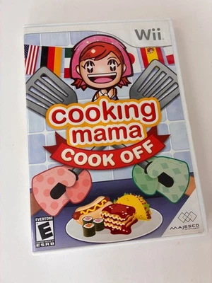 Cooking Mama Cook Off Wii Video Game Multiplayer Family Fun - Image 1 of 3