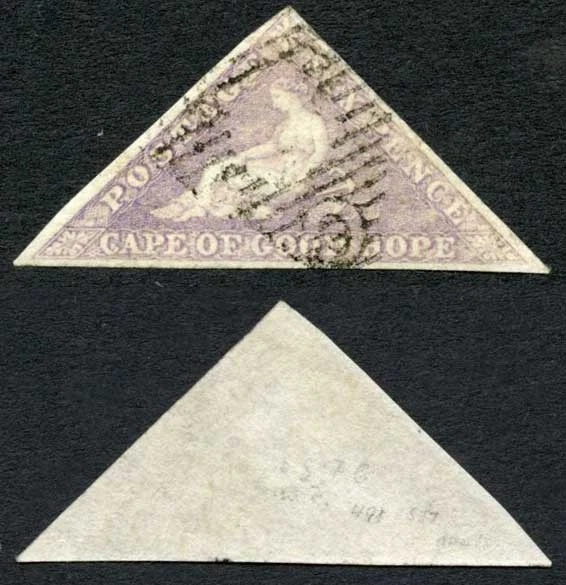 COGH SG7 6d Rosa Pálida-Lila sobre Papel Blanco Fino 3 Márgenes Gato 350 libras Foto 1 de 1