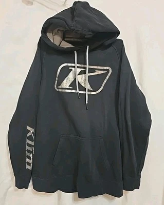 Sudadera con capucha para mujer Klim Kute Corp negra/rosa talla pequeña bolsillo canguro Foto 1 de 4