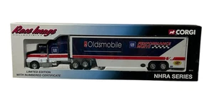 Corgi Race Image NHRA Series Oldsmobile LE 1:64 Die Cast Semi Truck Trailer NIB - Picture 1 of 5