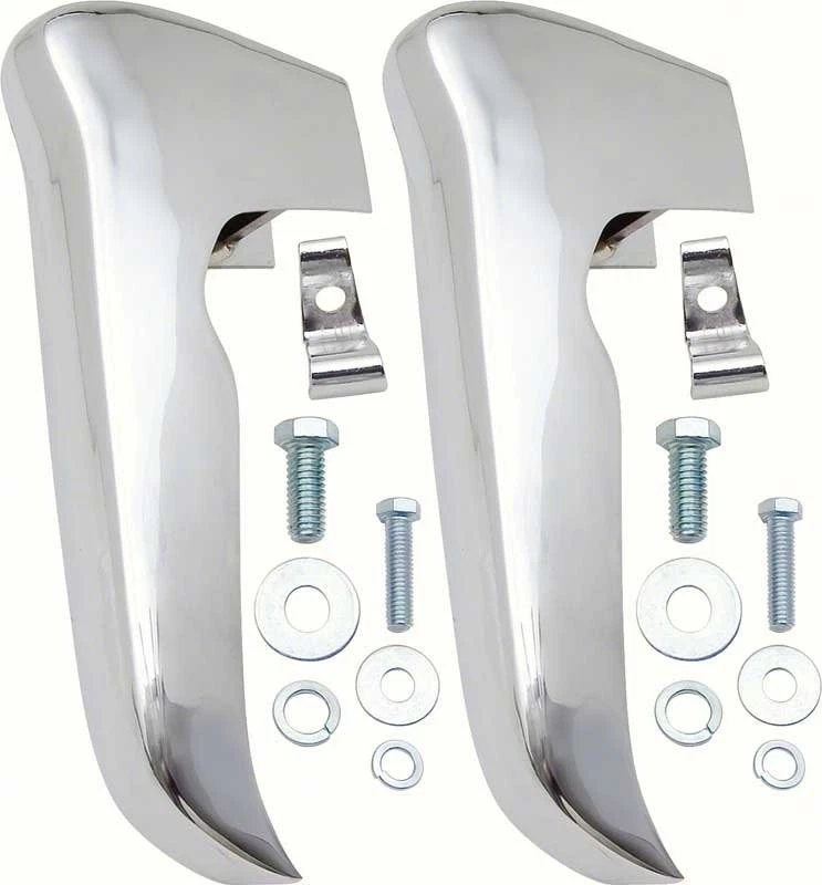 For Chevy C10 Pickup 67-72 OER Front Driver & Passenger Side Bumper Guards Foto 1 de 1