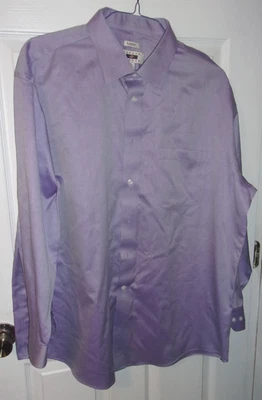 JOSEPH ABBOUD NWOT Non-Iron  Long Sleeve Point Collar Dress Shirt 18 - 34/35 - Image 1 of 4