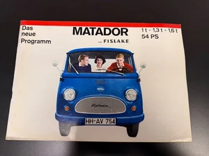 Alter Prospekt-Werbung-Tempo Matador 54 PS-Oldtimer-50/60 er Jahre - Bild 1 von 7