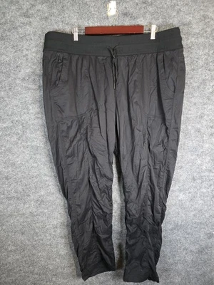 North Face Pants Womens 3X FlashDry Elastic Waist Nylon Outdoor Athletic F22 - Image 1 of 4
