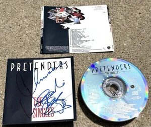 THE PRETENDERS Chrissie Hynde SIGNIERTE CD The Singles - Bild 1 von 1