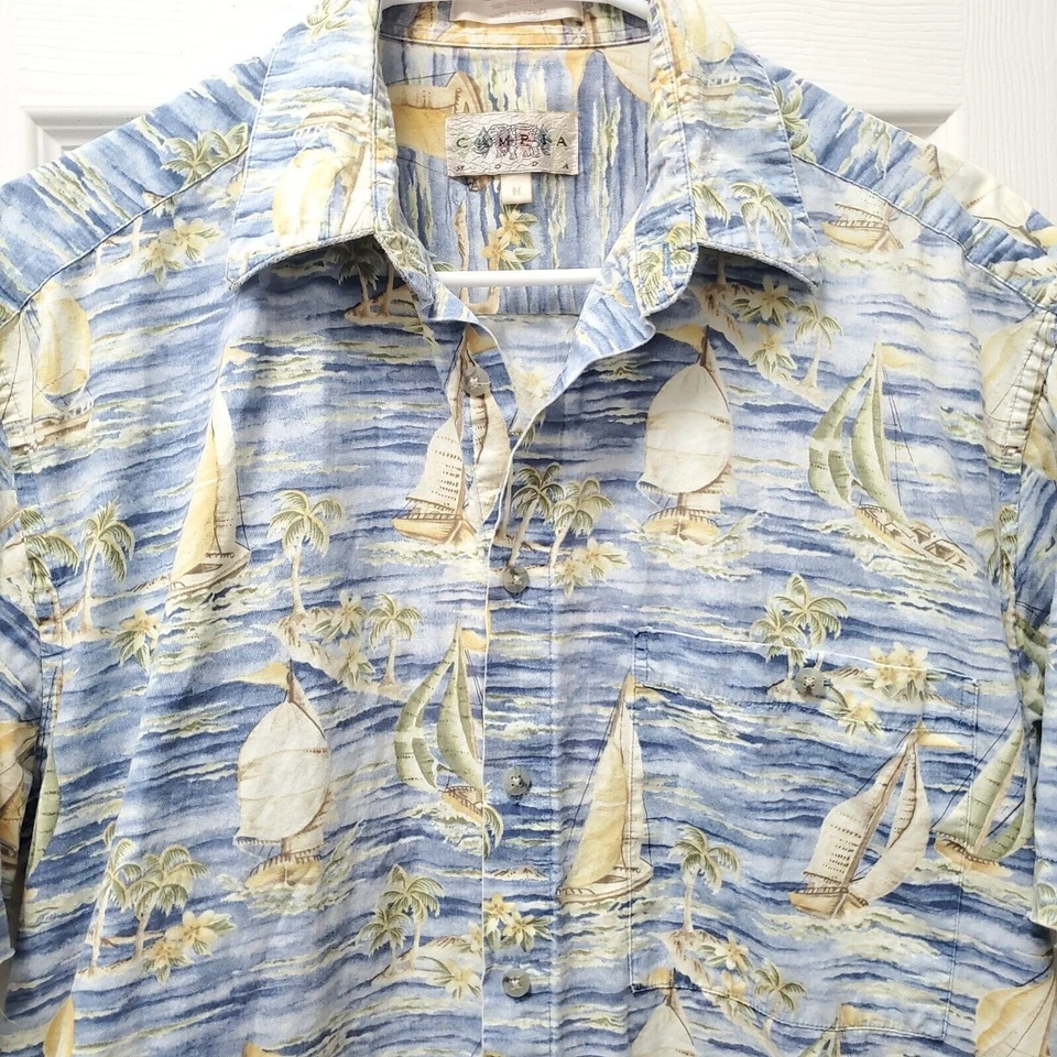 Campia Hawaiian Aloha M Medium Sailboat Ocean Foto 1 de 4