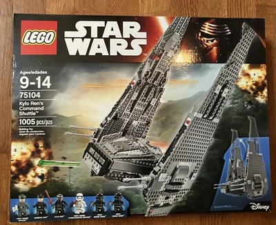 LEGO Star Wars: Kylo Ren's Command Shuttle (75104) - New in Sealed Box - Image 1 of 4