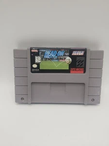 Head-On Soccer (Super Nintendo Entertainment System, 1995) SNES Tested Rare Mint - Picture 1 of 7