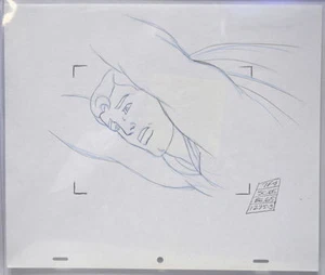 ORIGINAL 1970's SUPERMAN CARTOON ANIMATION CEL PRODUCTION DRAWING Alex Toth a - Picture 1 of 2