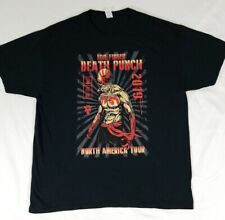 Five Finger Death Punch 2019 North America Concert Tour Shirt Adult 2XL Metal