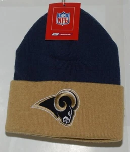 Reebok NFL Licensed Los Angeles Rams Toddler Cuffed Winter Cap - Picture 1 of 6