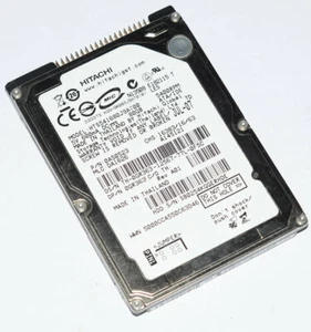 HITACHI HTS541680J9AT00 80 GB HDD 2.5" 8 MB 5400 RPM IDE Laptop Hard Disk New - Picture 1 of 9