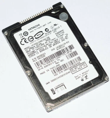 HITACHI HTS541680J9AT00 80 GB HDD 2.5" 8 MB 5400 RPM IDE Laptop Hard Disk New - Image 1 of 4