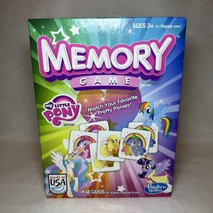 Hasbro My Little Pony Memory Kids Learning Matching Card Game Ages 3+ - Picture 1 of 3