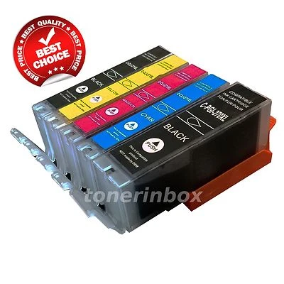5 Pk New PGI270XL CLI271XL Ink Cartridge For Canon PIXMA MG6820 MG6821 MG6822 - Image 1 of 4