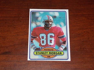 FOOTBALL CARD 1980 TOPPS STANLEY MORGAN #491 - Picture 1 of 1