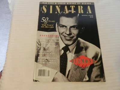 Sinatra : His Life & Loves Decade by Decade 1990 Magazine The Diamond Jubilee - Image 1 of 4