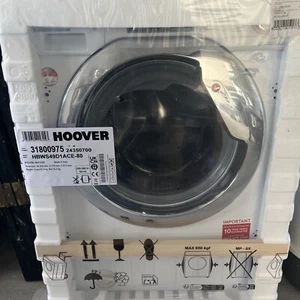 Hoover HBWS49D1ACE integrated White Washing Machine - Picture 1 of 7