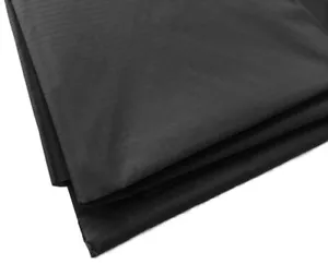 Waterproof Fabric Ripstop Black Nylon Look Outdoor Cushions Kite Cover Material - Picture 1 of 2