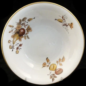 GOLDEN FRUIT by Royal Tuscan Fruit Saucer 5.6" made in  NEW NEVER USED - Picture 1 of 10