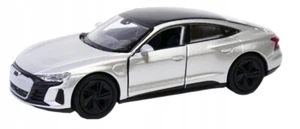 Welly Audi RS e-tron GT Silver 1:34 1:39 Scales 4.5 Inch Diecast Car in Box - Picture 1 of 5