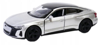 Welly Audi RS e-tron GT Silver 1:34 1:39 Scales 4.5 Inch US IMPORT DUTIES PAID - Image 1 of 4