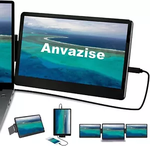 Laptop Monitor Extender, 11.6 Inch Portable Monitor Dual Screen HD NEW - Picture 1 of 9