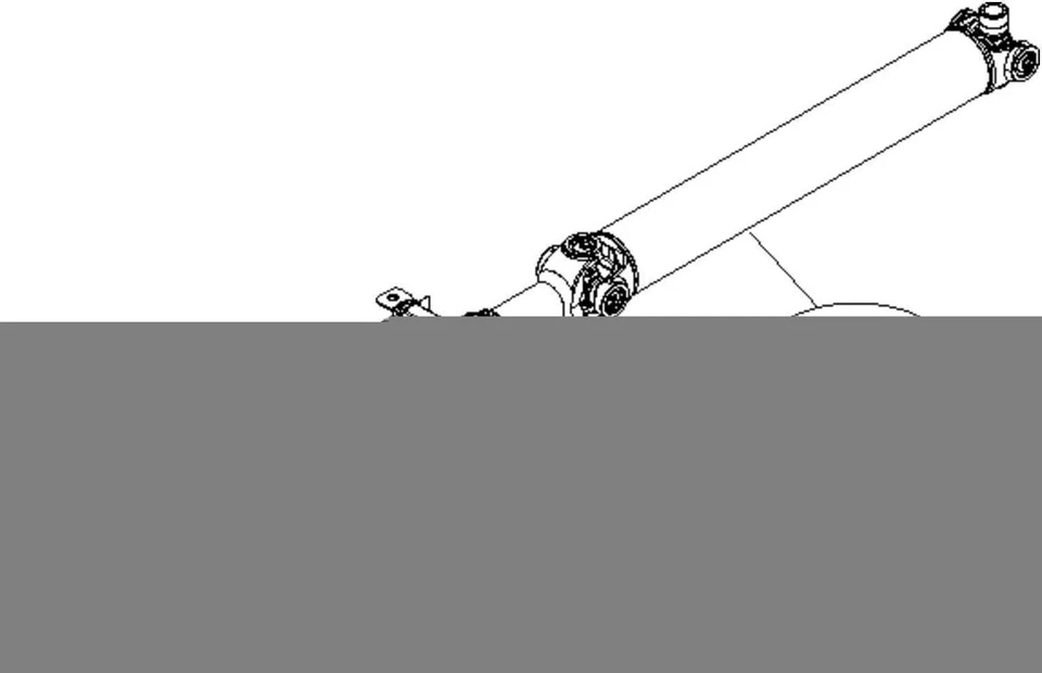 Приводной вал в сборе-FSGR DANA Spicer подходит для 2007 GMC Sierra 3500 Classic - Изображение 1 из 1