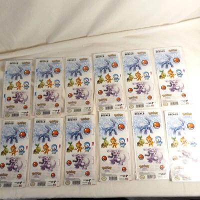 NEW Pokemon Brilliant Diamond And Shining Pearl Premium Tech Decals 3 packs  - Image 1 of 4