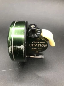 Carrete de pesca vintage Johnson Citation modelo 110B Spincast EE. UU. no funciona - Imagen 1 de 4