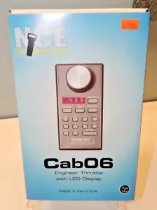 NCE #43 Cab06p Handheld cab w/LED Readout NEW - Picture 1 of 3