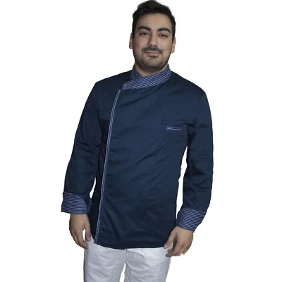 Giacca Da Lavoro Gastronomia Cuoco Alimentari Pizzaiolo Chef - Immagine 1 di 4