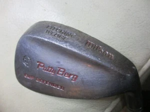 VINTAGE WILSON PATTY BERG CUP DEFENDER PITCHING WEDGE GOLF CLUB  - RH 34" LONG - Picture 1 of 12