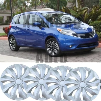 For Nissan Versa 2008-2016 Set of 4 16" Snap On Hub Caps Wheel Rim Full Covers - Imagem 1 de 4