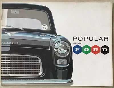 FORD POPULAR Car Sales Brochure MAY 1961 #J006582/561 - Image 1 of 4
