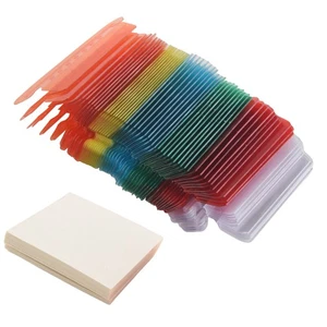 60 PièCes SéRies Onglets de Dossiers Suspendus de 2 Pouces et 120 Inserts d5028 - Afbeelding 1 van 5