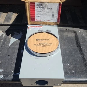 PRESA CONTATORE SOVRACCARICO 600 VOLT UA4517-DL-M4 O R4517-DL-M4 MILBANK - Foto 1 di 14
