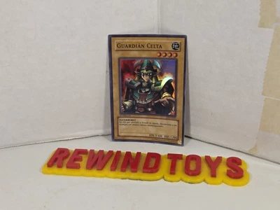 Yugioh Super Rare 1st Edition Spanish Guardian Celta Celtic Guardian LDD-S007 - Image 1 of 4