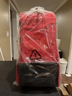 Bolsa de Viaje de Golf Izzo Club de Golf Funda de Viaje Plegable en Rojo con Blanco y Negro Foto 1 de 2