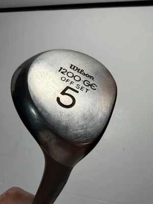 Wilson 1200GE Offset #5 Fairway Wood - Right Hand - Men's - Steel Shaft - 38.5” - Image 1 of 4