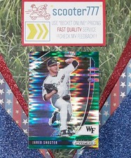 2020 PRIZM Draft Picks~#25⭐JARED SHUSTER⭐《"GREEN Pulsar" PRIZM》BRAVES '20 #1Pk📈