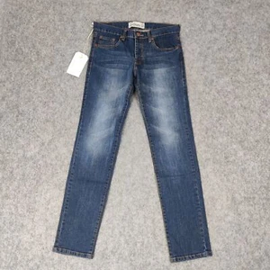 Pantalones de mezclilla Lois para hombre W31 L31 azul claro ajustados tiro bajo botón mosca nuevos con etiquetas - Imagen 1 de 12