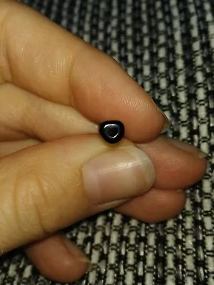 3 mm Tunnel Herz schwarz Plug flesh - Bild 1 von 2