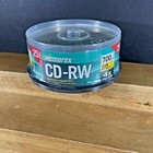 NEW MEMOREX CD-RW 25 PACK RECORDABLE REWRITABLE 80 MIN 700 MB 4x MULTI SPEED 