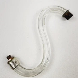 Vintage 5 Arm Chandelier Lamp Ribbed Replacement Part S Arm - 8 1/2" - Picture 1 of 7