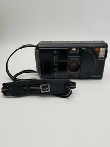 Chinon Multi Focus Auto 3001 35mm Point and Shoot Film Camera Missing Frnt Decal