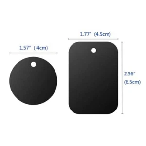 Magnetic Car Phone Holder Replacement Mobile Metal Plate Sticky Phone Plate LOT - Zdjęcie 1 z 17
