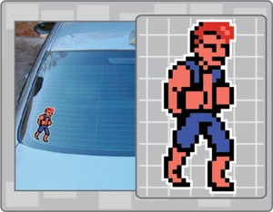BILLY Vinyl Decal #1 Car Truck Sticker Double Dragon Sprite Decal - Picture 1 of 1